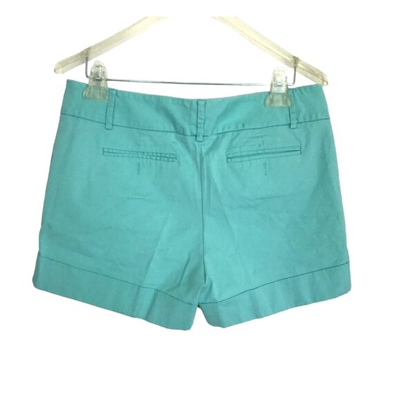 7TH AVENUE- WOMENS TEAL POCKETS SHORTS SIZE 10 - Picture 2 of 7